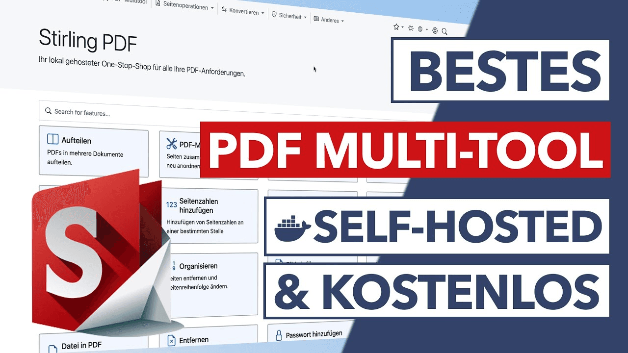 Stirling PDF: Giải pháp miễn phí thay thế Adobe Acrobat